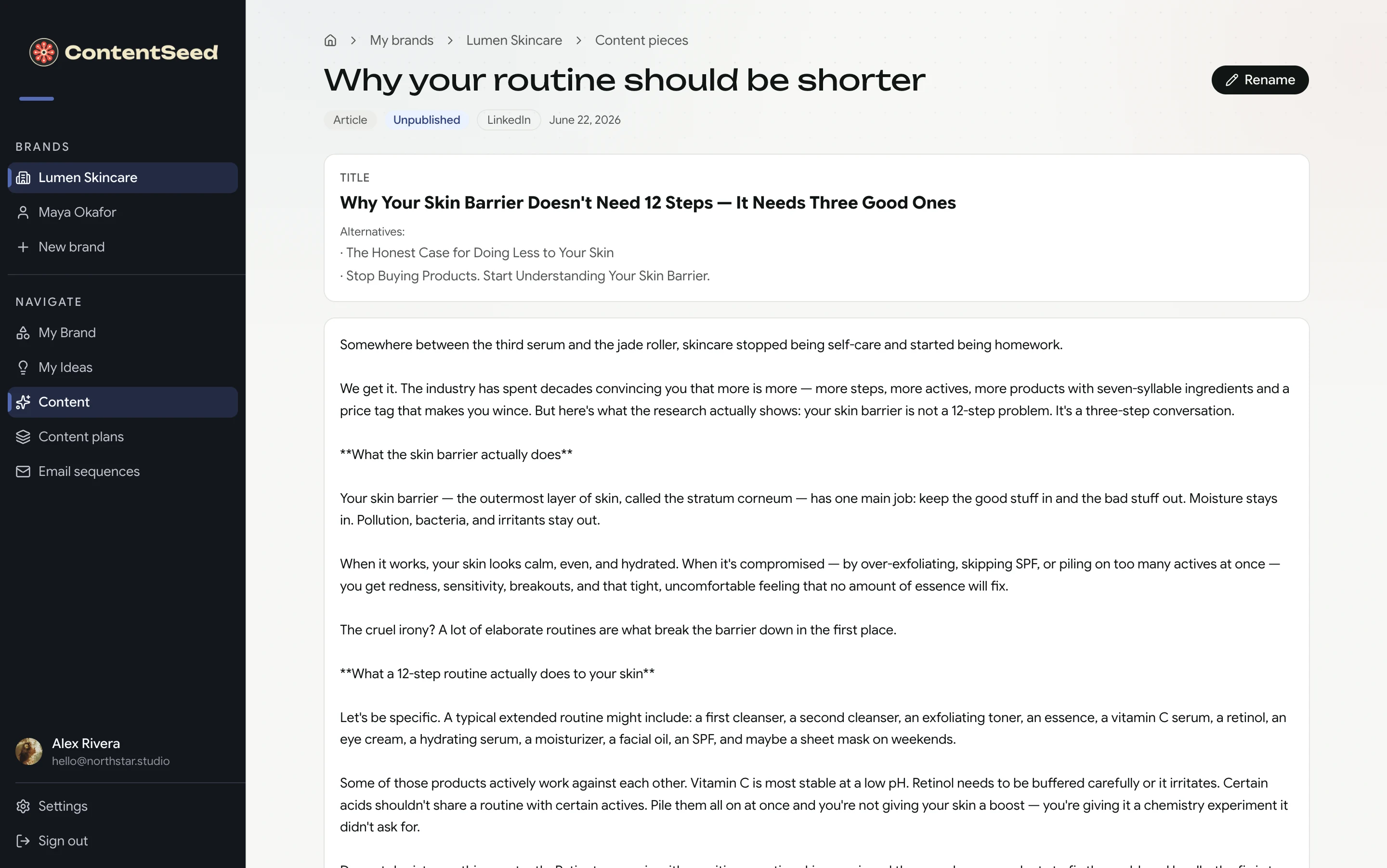 Long-form, ready to publish